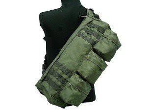 СУМКА НАПЛЕЧНАЯ Tactical Go Pack Camping Military (600D) GREEN 